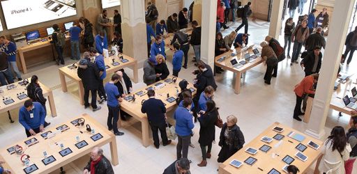 Comment Apple Store protège l'agencement de ses magasins