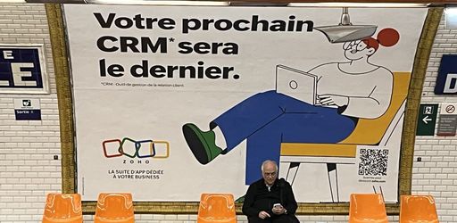 IA conversationnelles et logiciels de CRM envahissent les couloirs du métro 