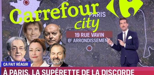 Rue Vavin : "Grande distribution" et grande hypocrisie dans le chic VIᵉ arrondissement ? Des Start-Rite et Oxybul oui, Carrefour City non