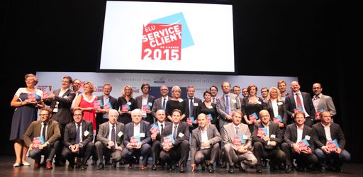 Spirous et fantaisies à Bobino pour l’Élection du Service Client de l’Année 2015