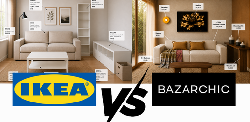 Plus trendy qu’IKEA, BAZARCHIC ?
