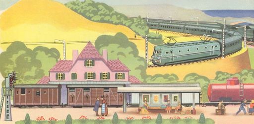 La gare, ce lieu où on prend le train. Le train, cet endroit où l’on cherche parfois un contrôleur