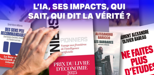 L’IA, son impact, son arrière-cour, en quatre livres. Qui ment, qui vend ? L’IA, son impact, son arrière-cour, en quatre livres. Qui ment, qui vend ?