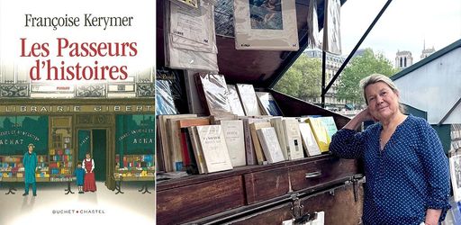 « Les Passeurs d'histoires » de Françoise Kerymer. Joseph Gibert, 1m53, du Puy en Velay au Quartier Latin, plus grand libraire du monde
