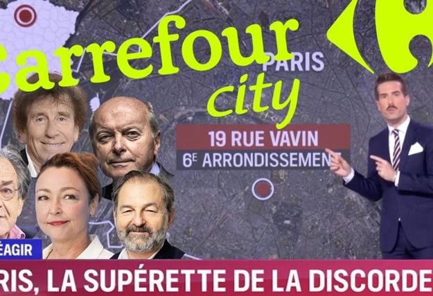Rue Vavin : "Grande distribution" et grande hypocrisie dans le chic VIᵉ arrondissement ? Des Start-Rite et Oxybul oui, Carrefour City non