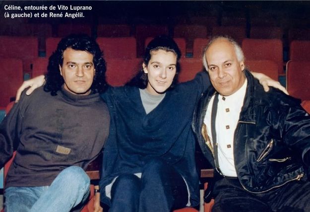 « Sans toi, cet album n’aurait pas existé. Merci » Céline, René et Vito Luprano... l’autre homme essentiel