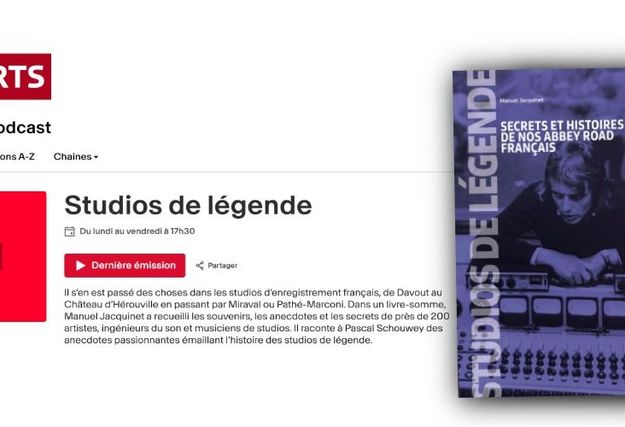 La RTS consacre cet été 43 épisodes aux Abbey Road français, nos studios d’enregistrement de légende