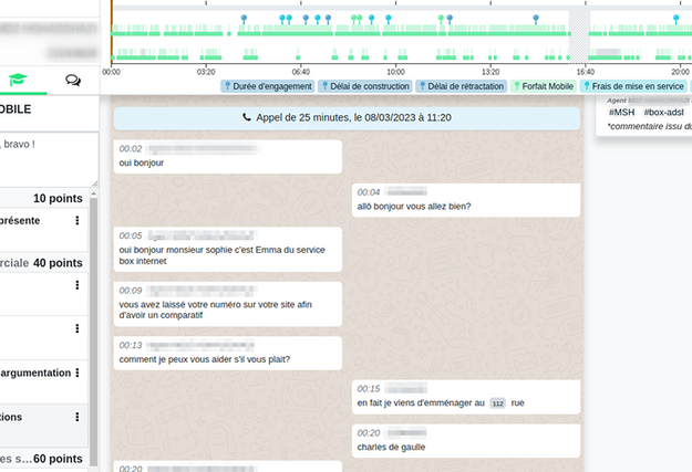 Speech-analytics amélioré par l'IA. Les call-centers internes d'Orange déploient massivement l'analyse des conversations