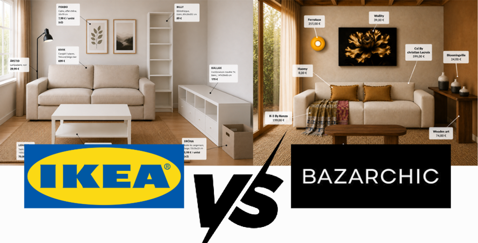 Plus trendy qu’IKEA, BAZARCHIC ?