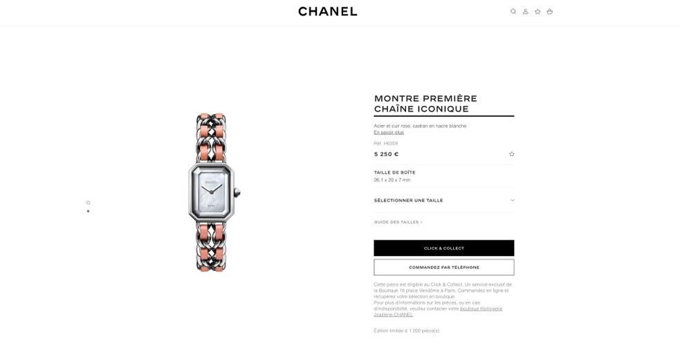 Le Bon Marché surclasse les Galeries Lafayette, une histoire de montre Chanel en série limitée