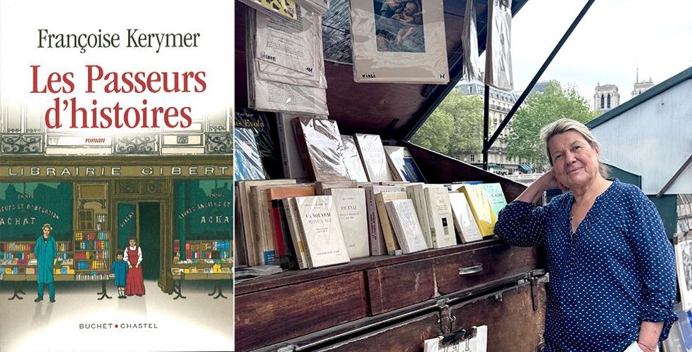 « Les Passeurs d'histoires » de Françoise Kerymer. Joseph Gibert, 1m53, du Puy en Velay au Quartier Latin, plus grand libraire du monde