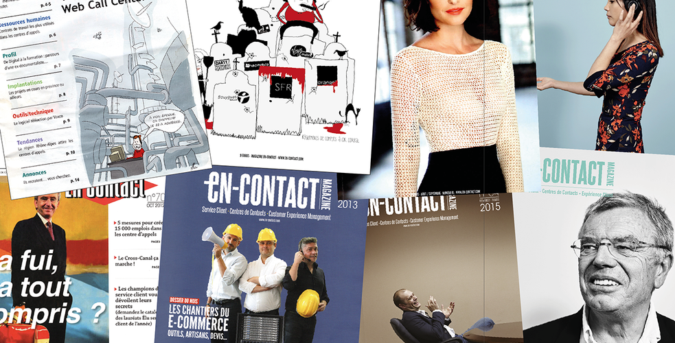 Covers and articles that left their marks in the life of our magazine En-Contact